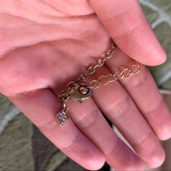 Banana Republic Golden Gem Necklace💫 - Picture 6 of 8